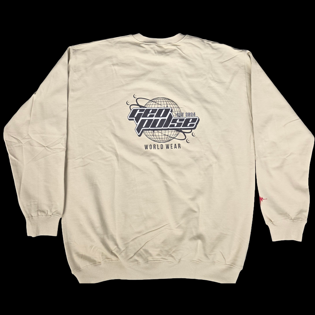 Geo Pulse khaki plane sweater